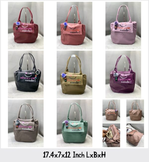 Printed Design Shoulder Bag For Women And Girls